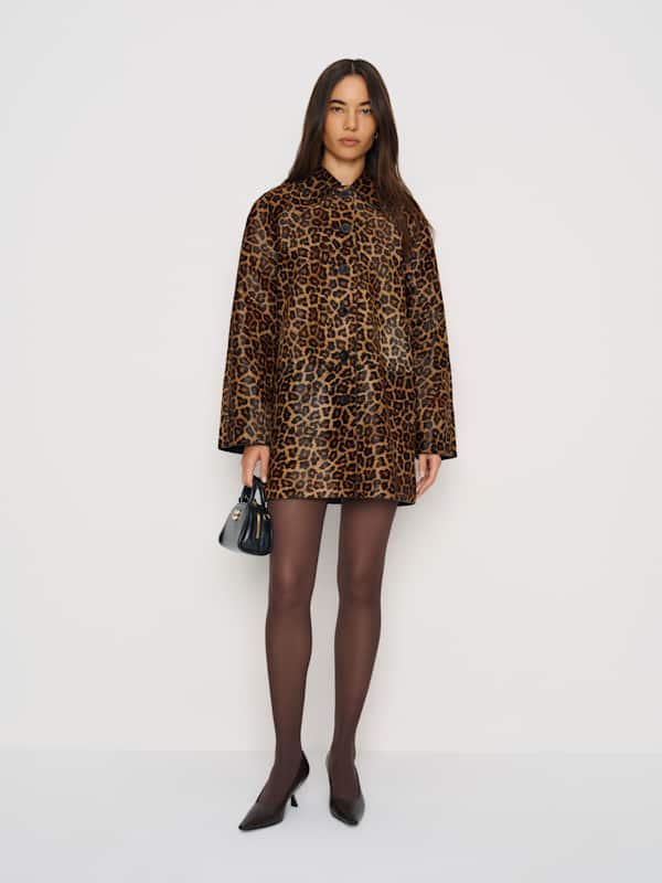 Swedish Stockings Svea Sheer Tights - Dark Brown