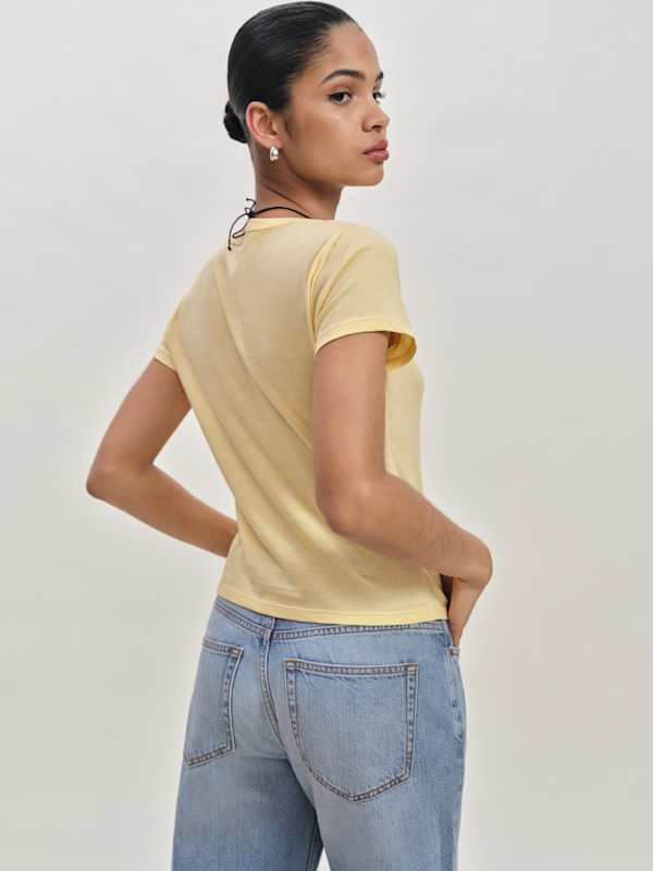 Max Slim Tee - Blonde