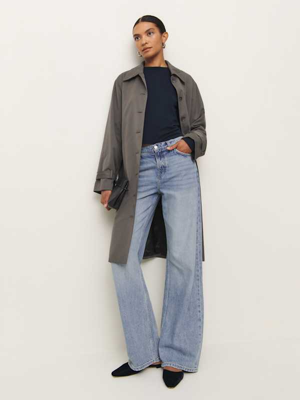 Ezra Slim Fit Long Sleeve - Midnight