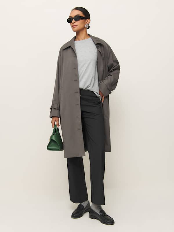 Liam Oversized Tee - Heather Grey