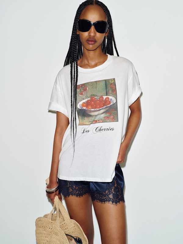 Liam Oversized Tee - Les Cherries