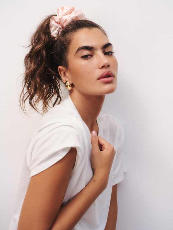 Liam Oversized Tee - White