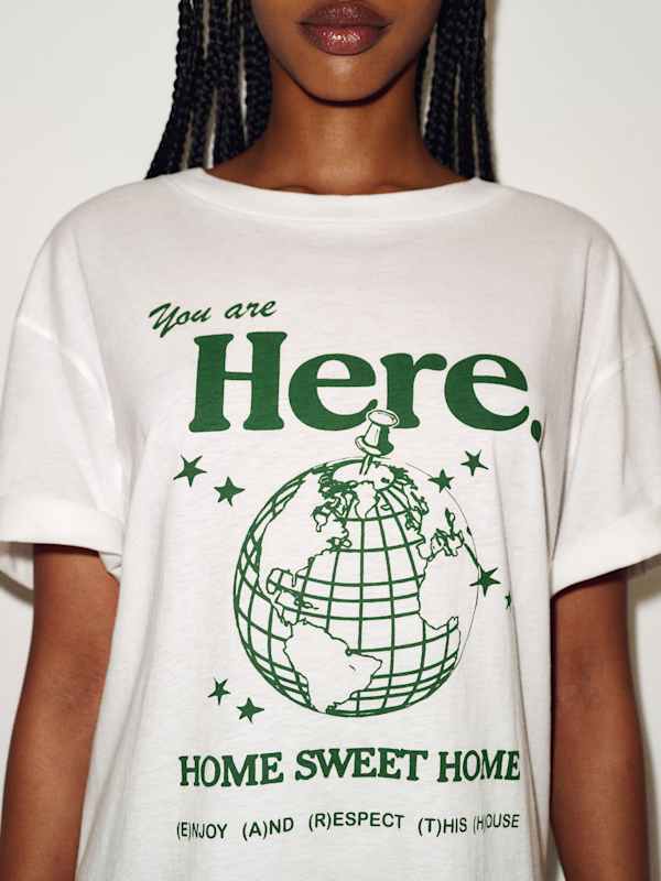 Liam Oversized Tee - You Are Here