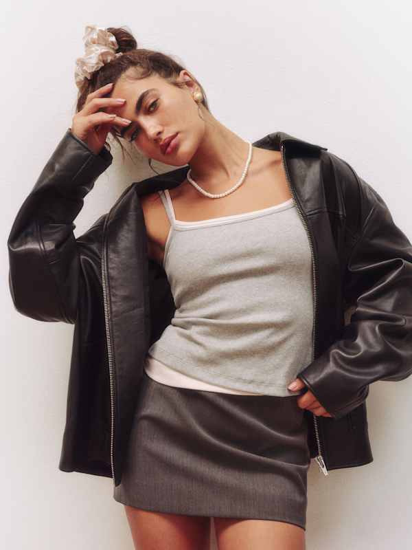 Avi Tank - Heather Grey