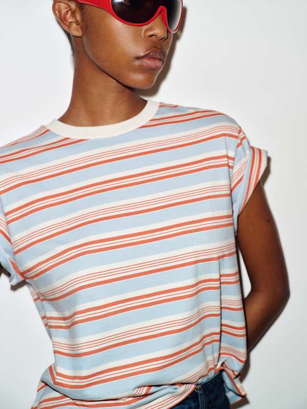 Rowan Crew Tee - Catalina Stripe