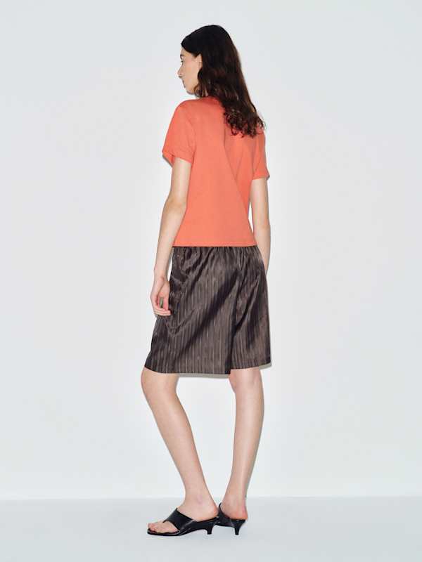 T-shirt col rond Rowan - Guava