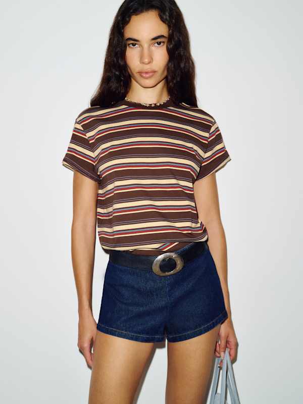 Rowan Crew Tee - San Diego Stripe