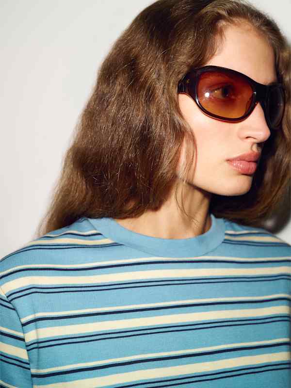 Rowan Crew Tee - Surf City Stripe