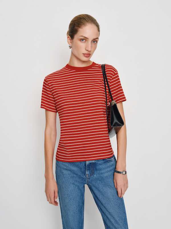 Rowan Crew Tee - Ventura Stripe