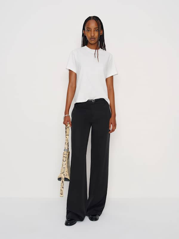 Rowan Crew Tee - White