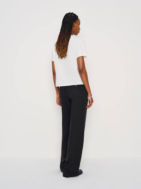 Rowan Crew Tee - White