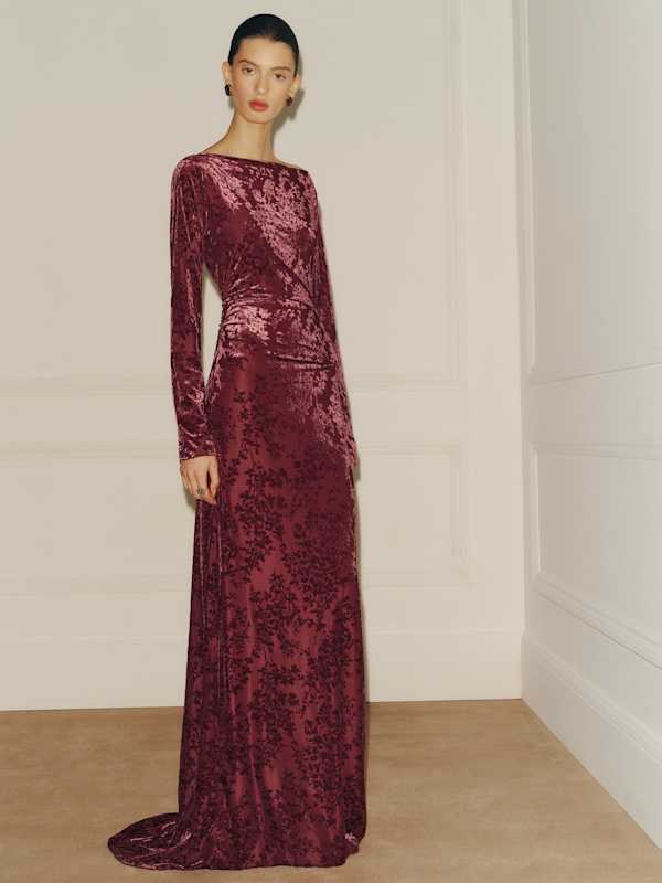 Donya Velvet Dress - Ardour