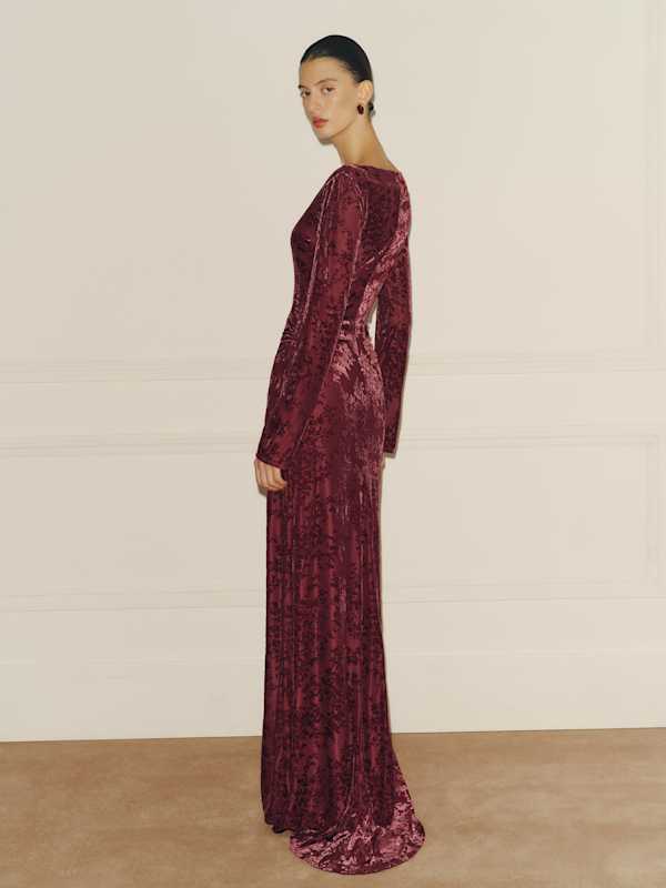 Donya Velvet Dress - Ardour