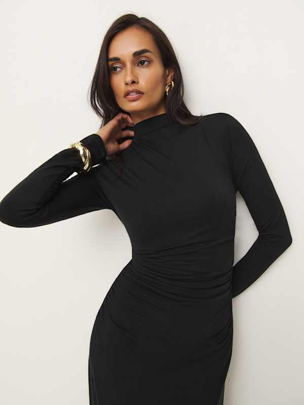 Nemy Knit Dress - Black