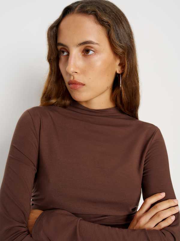 Nemy Knit Dress - Cafe