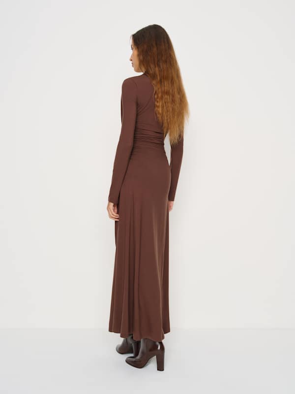 Nemy Knit Dress - Cafe