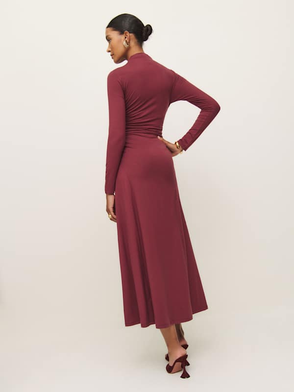 Nemy Knit Dress - Chianti