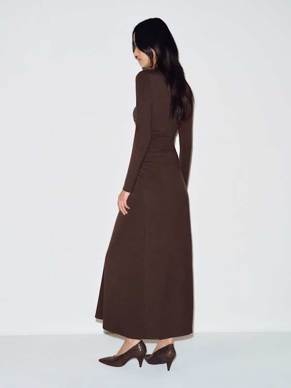 Nemy Knit Dress - Mole