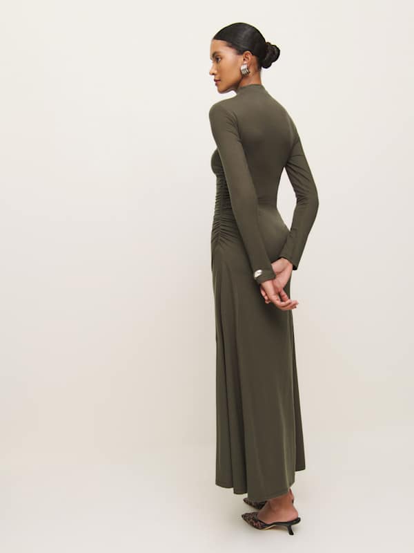 Nemy Knit Dress - Pine Tree