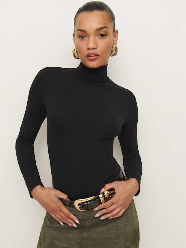 Nell Knit Top - Black