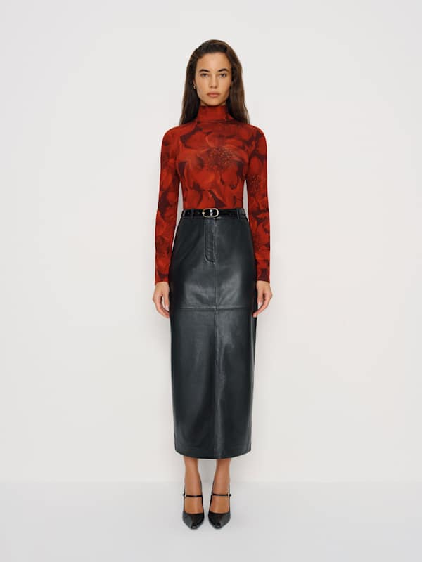 Nell Knit Top - Carnelian