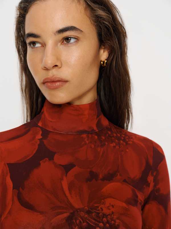 Nell Knit Top - Carnelian