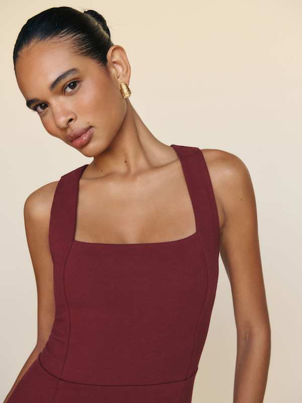 Rai Knit Dress - Chianti