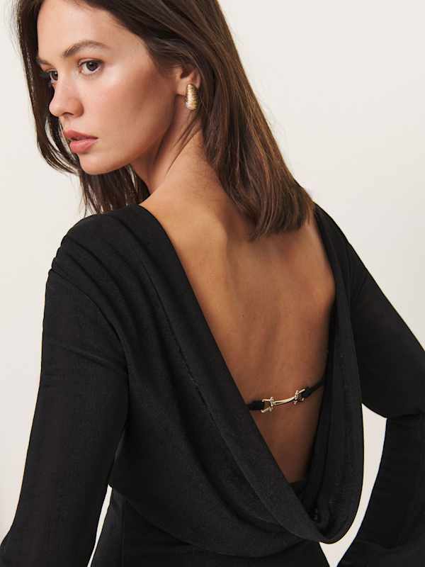 Vivien Knit Dress - Black