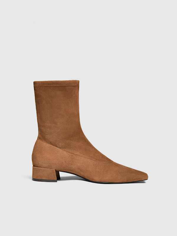 Rosina Ankle Boot - Cavalier Stretch Suede