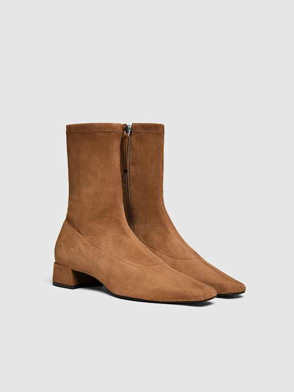 Rosina Ankle Boot - Cavalier Stretch Suede