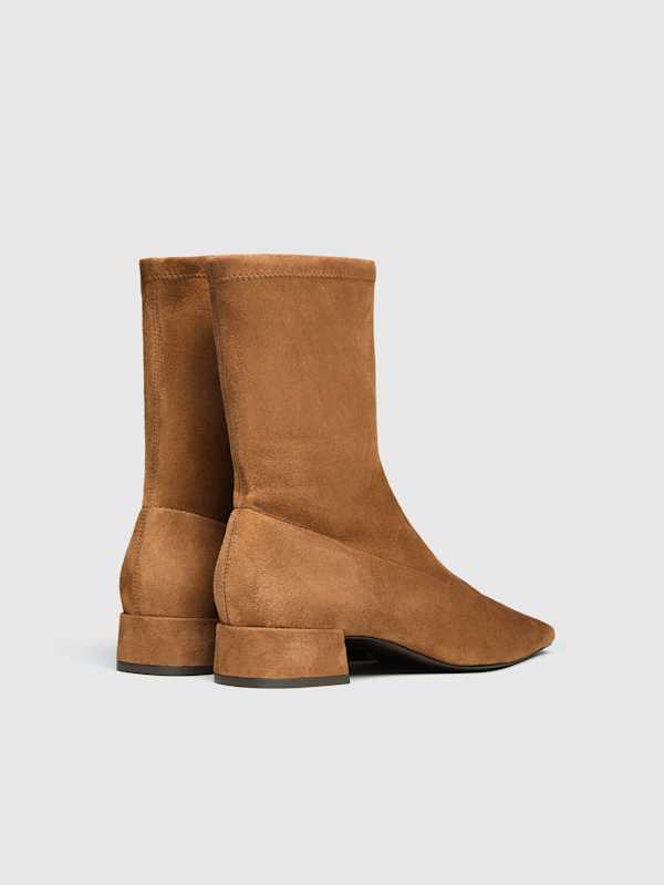 Rosina Ankle Boot - Cavalier Stretch Suede