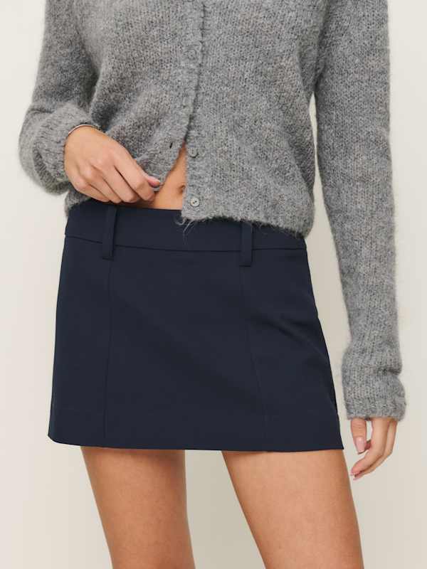 Sara Knit Skirt - Midnight