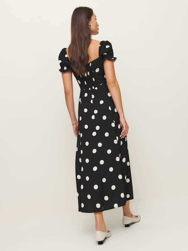 Shyla Dress - Moon Dot