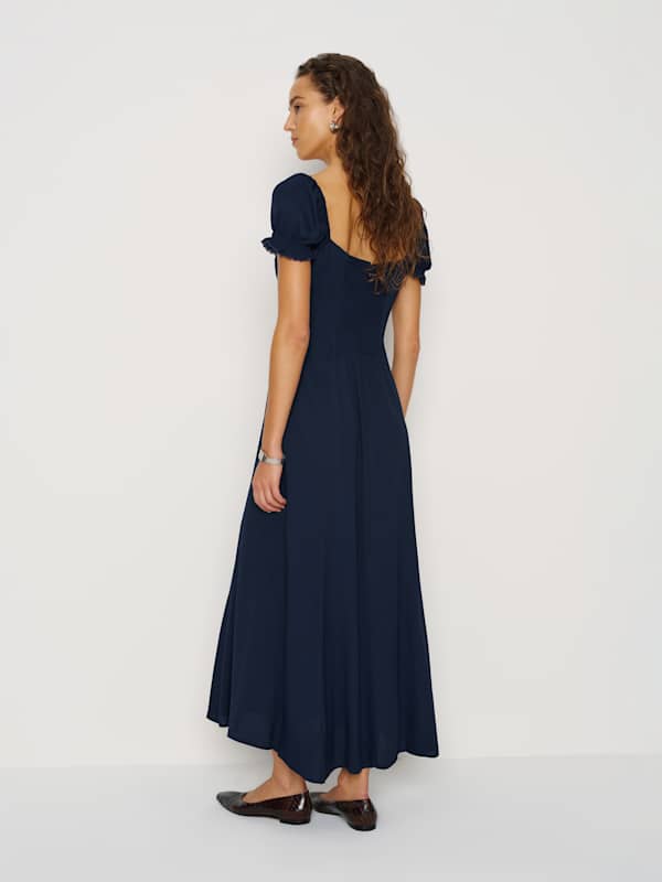 Shyla Dress - Navy