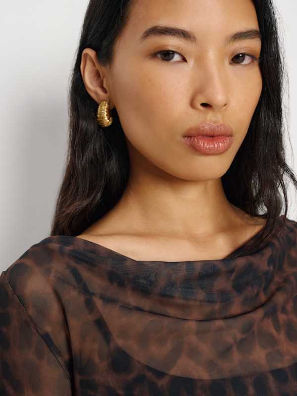 Reese Knit Dress - Panther