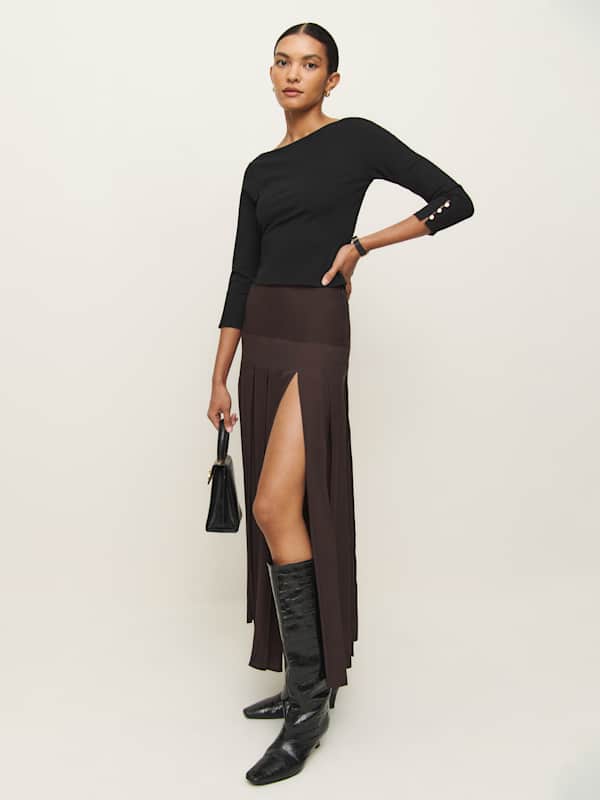 Jalen Knit Top - Black