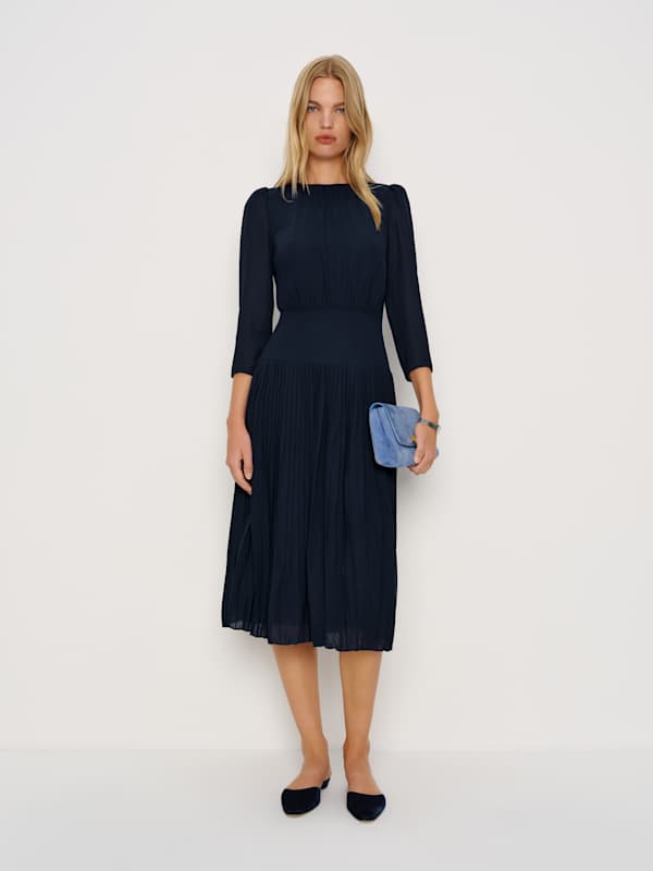 Sabra Dress - Navy