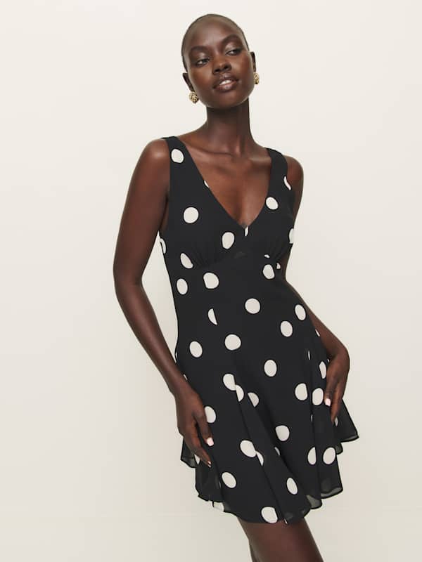 Zelena Dress - Moon Dot
