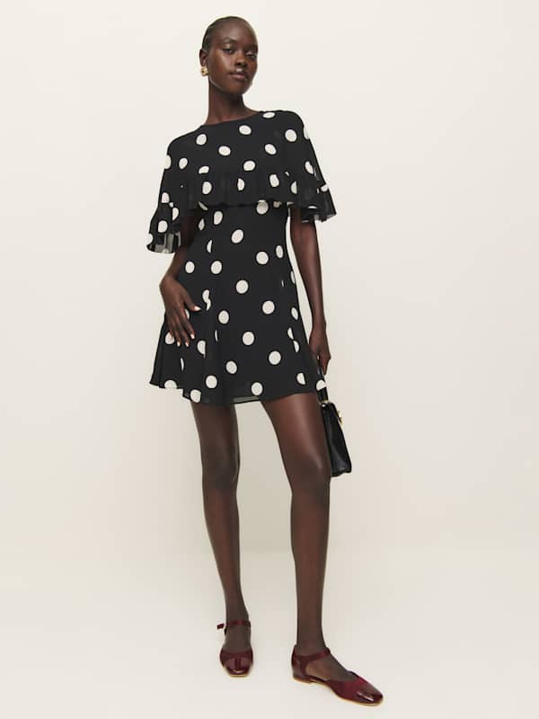 Zelena Dress - Moon Dot