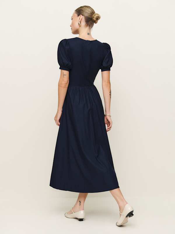 Noor Dress - Navy
