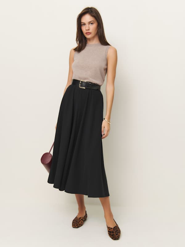 Esti Knit Skirt - Black