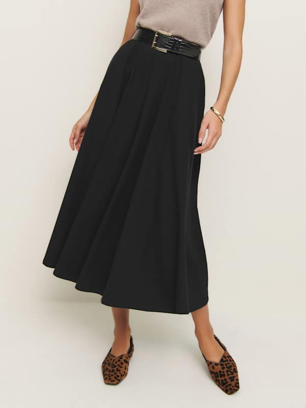 Esti Knit Skirt - Black