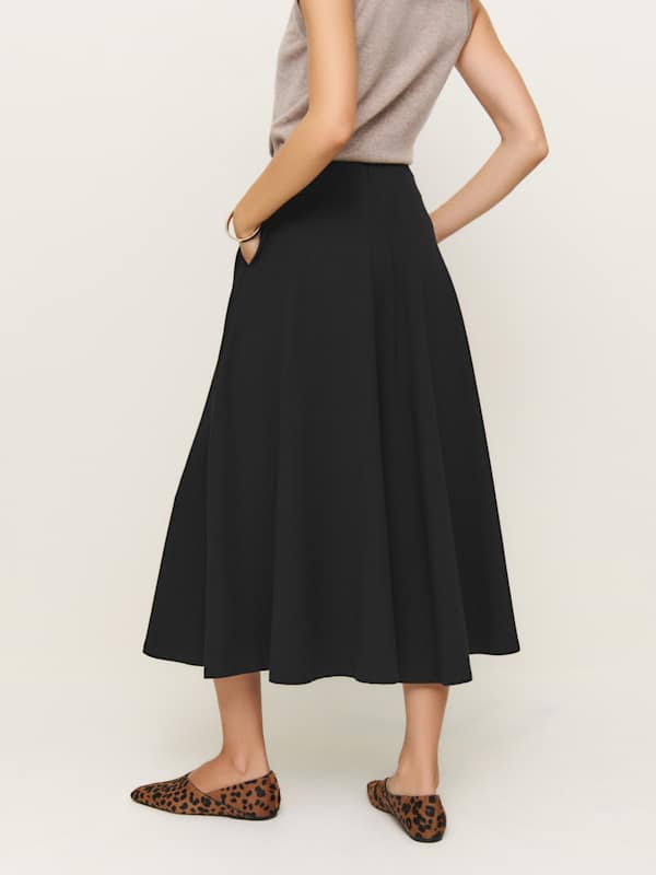 Esti Knit Skirt - Black