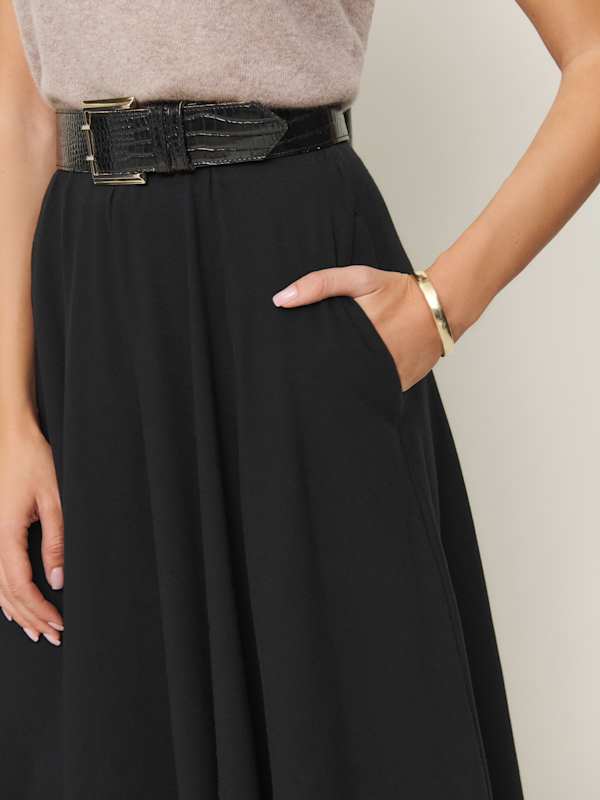 Esti Knit Skirt - Black