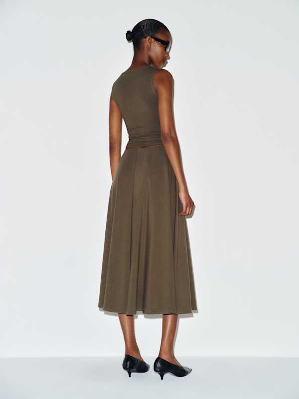 Esti Knit Skirt - Pine Tree