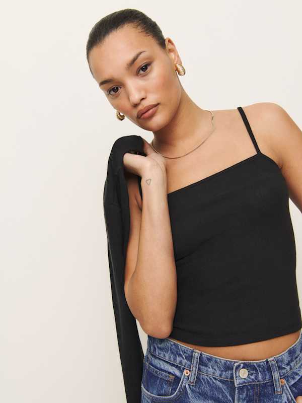 Chloe Knit Shrug Set - Black