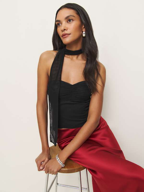 Ezra Knit Top - Black