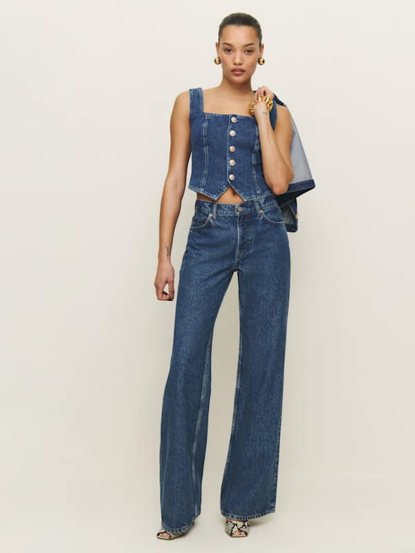 Bo Denim Top - Keila