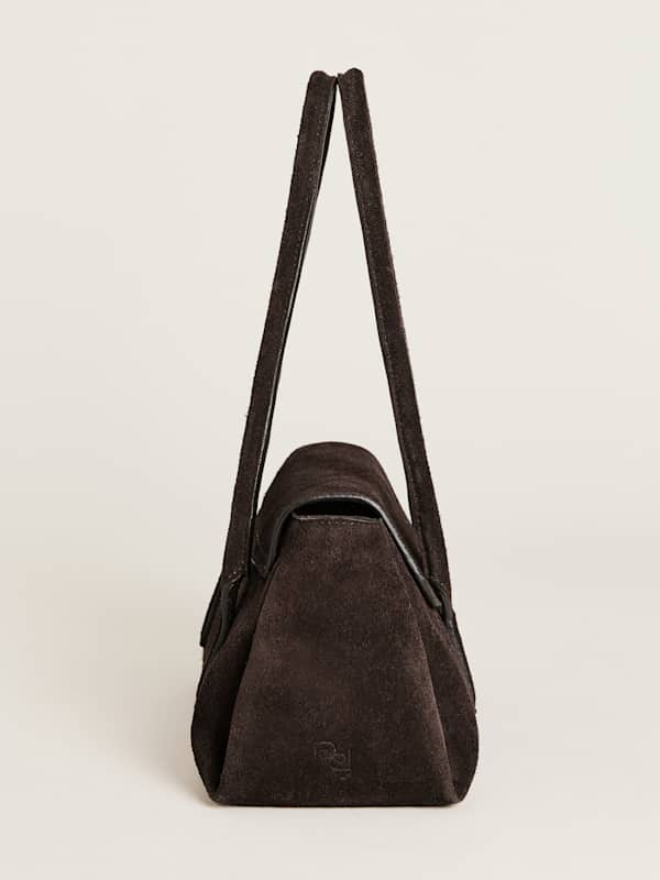 Small Caterina Top Handle - Boss Suede