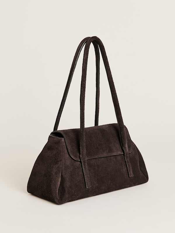 Small Caterina Top Handle - Boss Suede